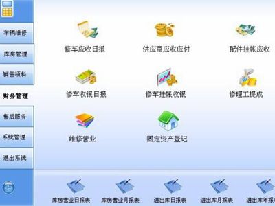 快修汽修厂管理软件提供8个业务解决方案